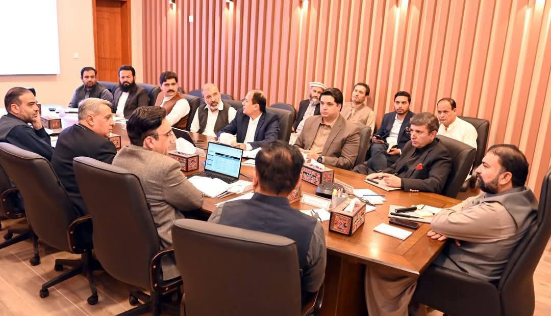 Important Meeting on the Improvement of IT and Telecom Sector in Balochistan