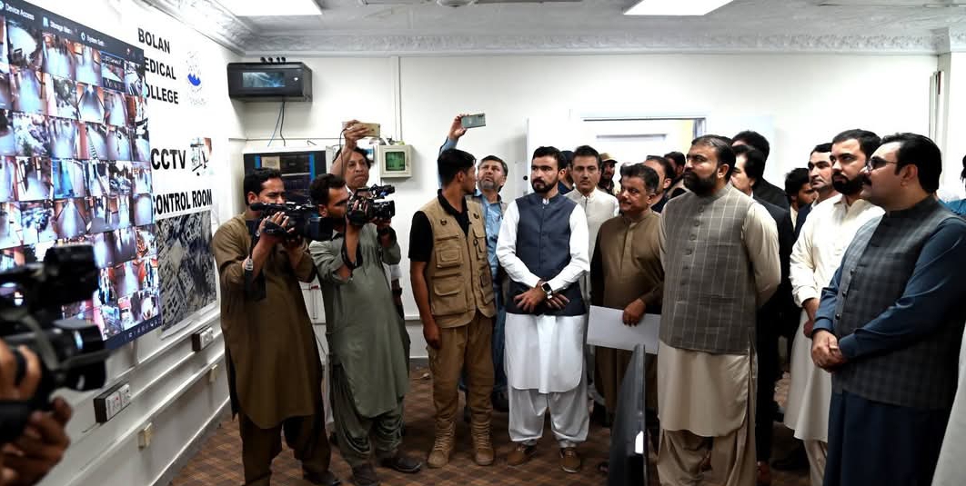 Chief Minister Balochistan Visits Bolan Medical College, Emphasizes Health, Education, and Merit
