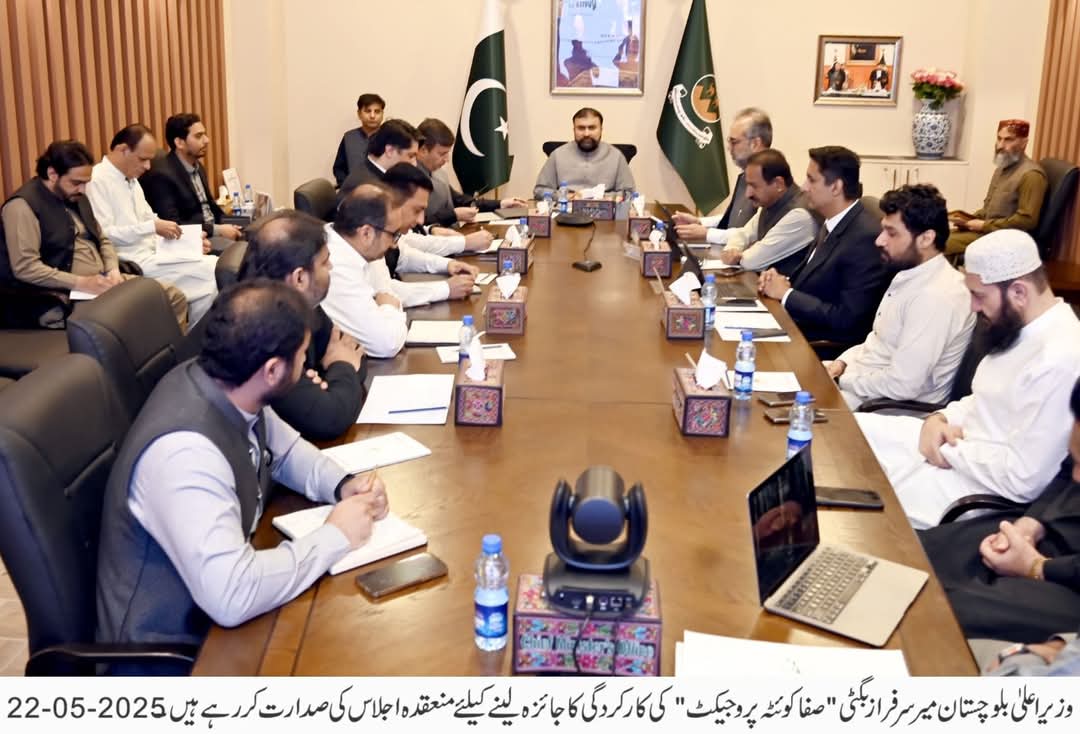 Important Meeting on Quetta’s Cleanliness, Beautification, and Development Chaired by Chief Minister Balochistan