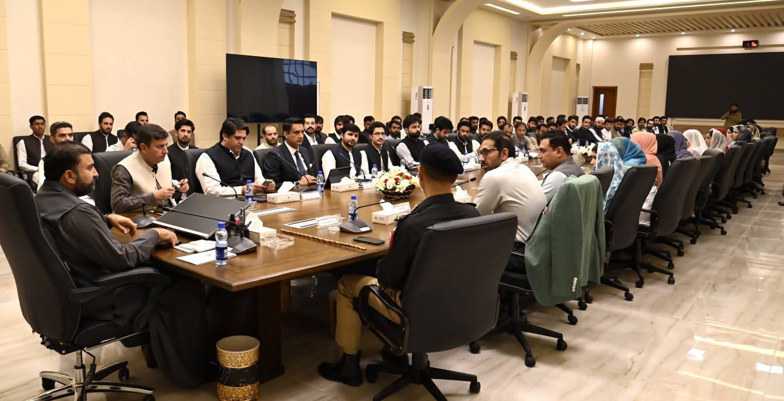 Chief Minister Sarfraz Bugti Addresses Young Officers: Emphasizes Integrity, Public Service, and Transparency
