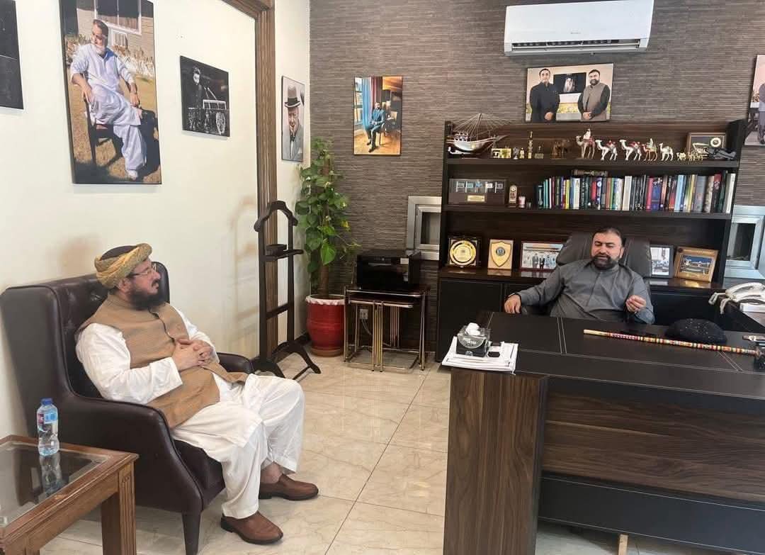 Meeting Between Chief Minister Balochistan Mir Sarfraz Bugti and Maulana Salahuddin Ayubi: Important Discussion on Provincial Affairs
