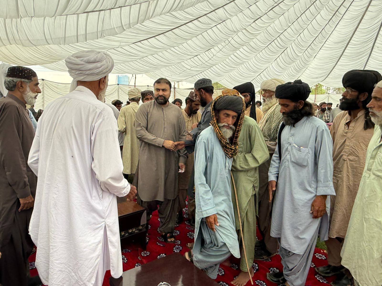 Chief Minister Balochistan Sarfraz Bugti visits his native town Baikar