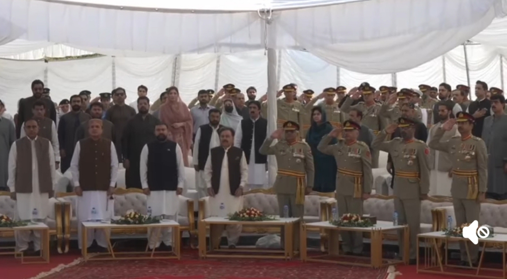 Commemoration Ceremony at Quetta Garrison on Defence and Martyrs Day