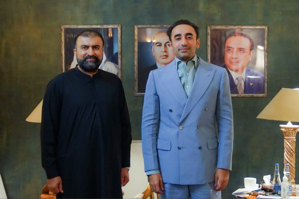 Bilawal Bhutto Zardari Meets Balochistan Chief Minister Sarfraz Bugti; Discusses Peace and Political Stability